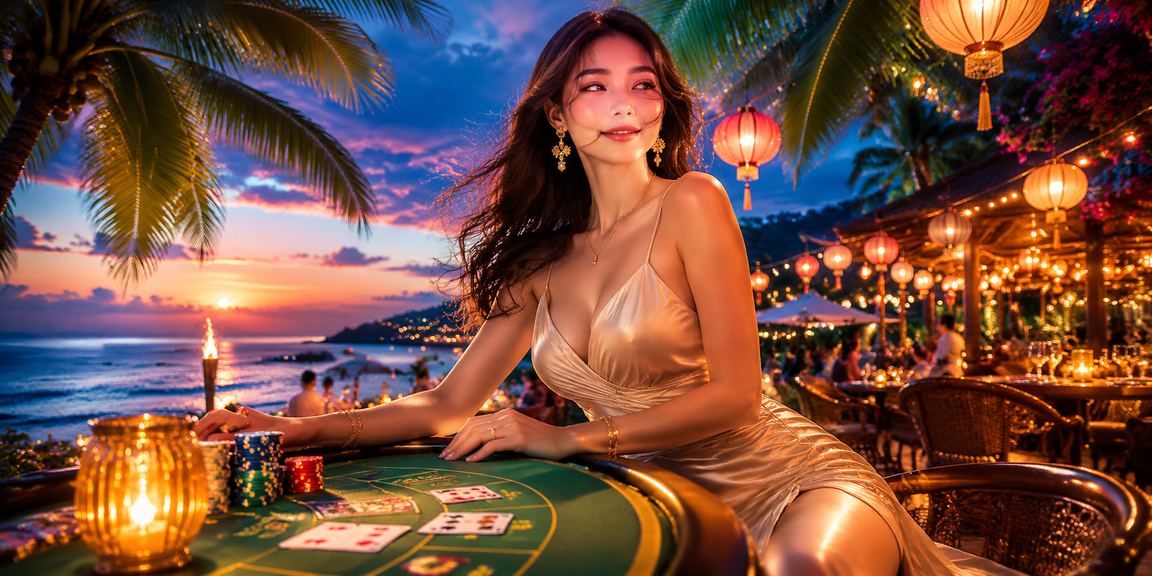 Người dùng miền Tây chơi slots trên điện thoại bên dòng sông Mekong buổi chiều